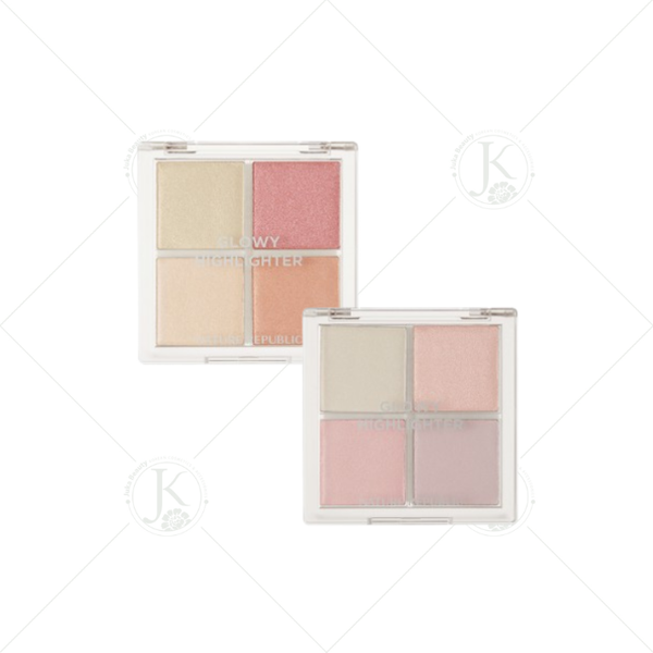  (SALE) Phấn Bắt Sáng Dạng Nén Nature Republic Glowy Highlighter 12.8g 