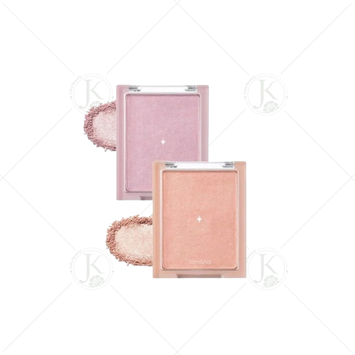 Phấn Bắt Sáng Ánh Nhũ Lấp Lánh Romand See-Through Veillighter 5.5g