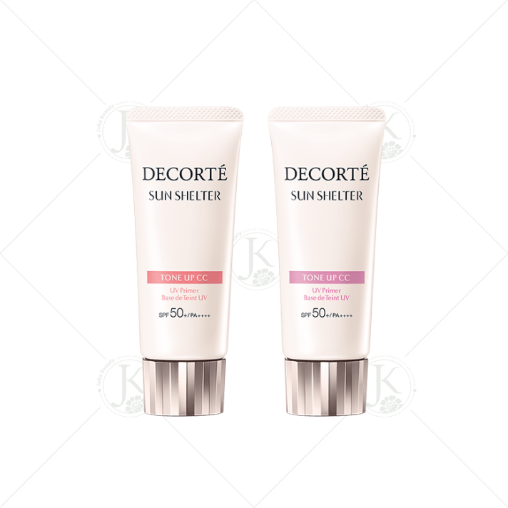  Kem Chống Nắng Nâng Tone, Kiềm Dầu Decorte Sun Shelter Multi Protection Tone Up CC 32ml 
