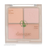  Phấn má hồng 4 ô Dasique Blending Mood Cheek 16.8g 