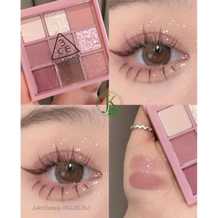  Phấn Mắt 9 Ô 3CE Multi Eye Color Palette 8g 