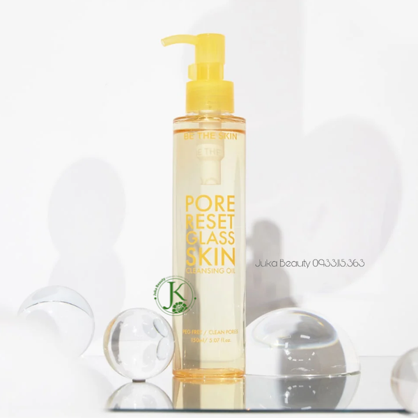  Dầu Tẩy Trang Dịu Nhẹ Be The Skin Pore Reset Glass Skin Cleansing Oil 150ml 