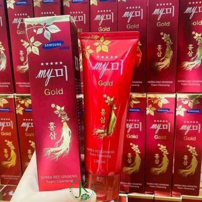  Sữa Rửa Mặt My Gold Korea Red Ginseng Foam Cleansing 130ml 