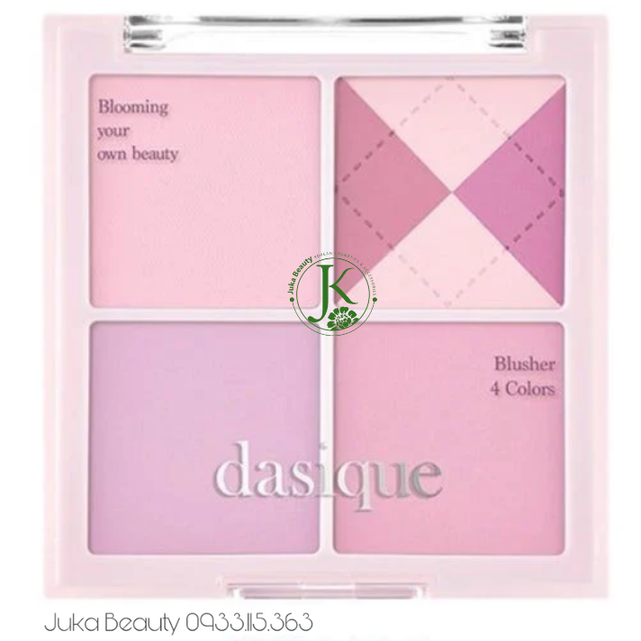  Phấn má hồng 4 ô Dasique Blending Mood Cheek 16.8g 
