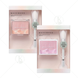  (KÈM CỌ) Set Má Hồng Wakemake Sheer Layering Dual Blusher Brush Set 