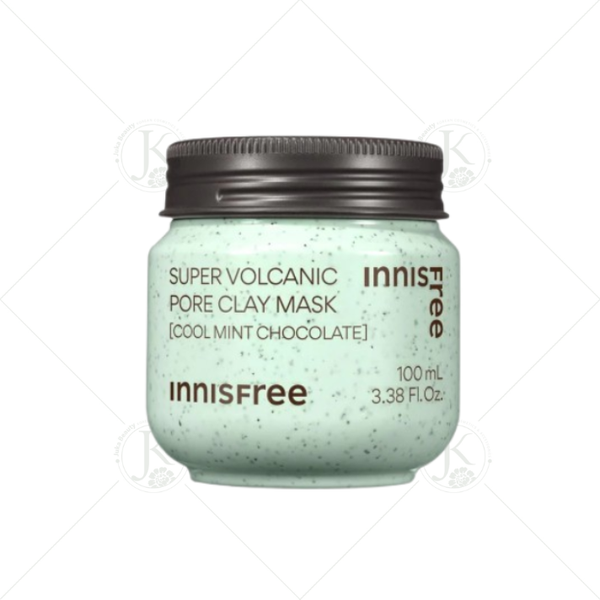  (Bản giới hạn) Mặt Nạ Innisfree Super Volcanic Pore Clay Mask COOL MINT CHOCOLATE 100ml 