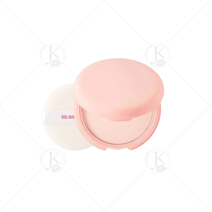  Phấn Nách Bột Khô Chiết Xuất Đào So Natural Peach Deo Pact 10g 
