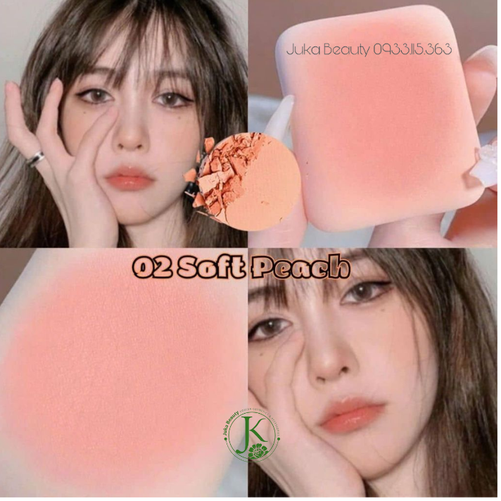  Phấn Má Hồng Klavuu Urban Pearlsation Natural Powder Blusher 5.5g 