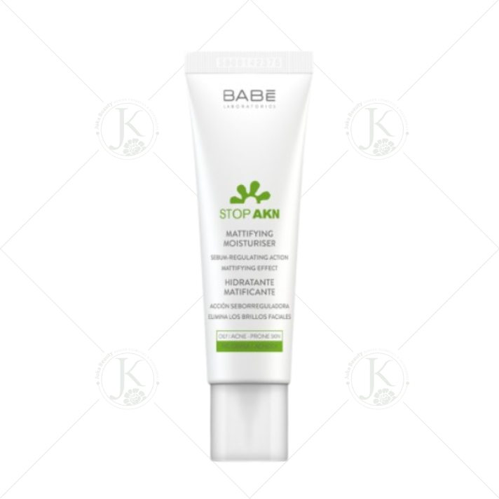 Kem Dưỡng Ẩm Cho Da Dầu Mụn Laboratorios Babe Stop Akn Mattifying Moisturiser 50ml (Trắng)