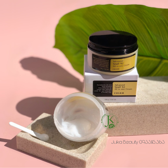  Kem Dưỡng Ẩm, Tái Tạo, Phục Hồi Da Cosrx Advanced Snail 92 All In One Cream 100g 