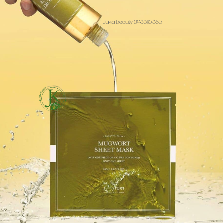  Mặt Nạ Ngải Cứu, Dưỡng ẩm I'm From Mugwort Sheet Mask 23ml (1 miếng) 