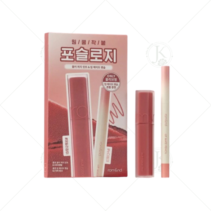  Set Son + Chì Môi Romand Over Lip Tutorial (LIMITED) 