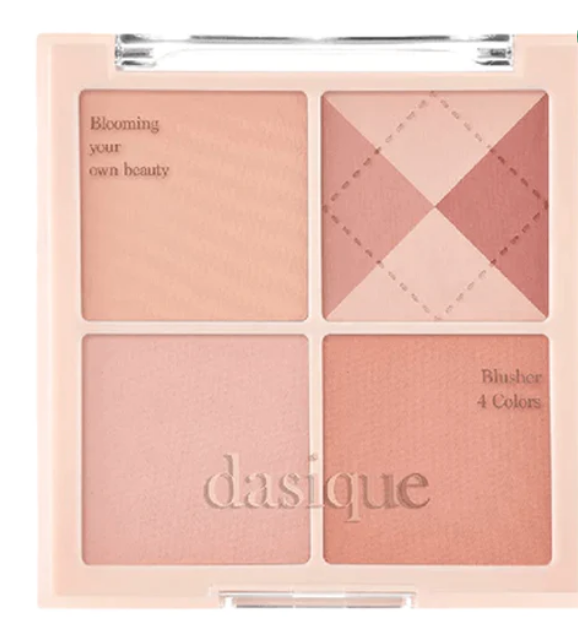  Phấn Má Hồng 4 Ô Dasique Blending Mood Cheek 