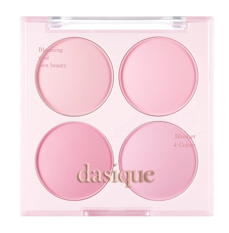  Phấn Má Hồng 4 Ô Dasique Blending Mood Cheek 