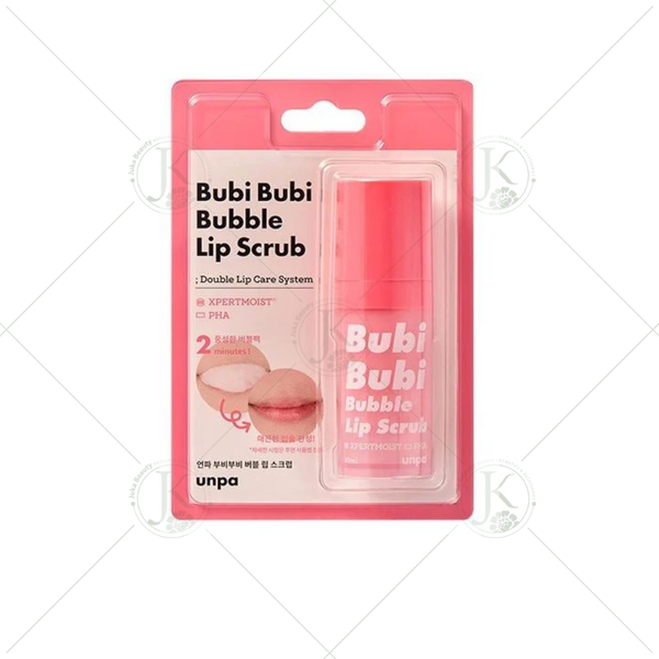  Tẩy tế bào chết sủi bọt dành cho môi Unpa Bubi Bubi Bubble Lip Scrub 10ml 