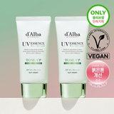  (MẪU MỚI) Kem chống nắng nâng tone, dịu da d'Alba Waterfull Tone Up Green Correcting Sun Cream SPF50+ PA++++ 50ml 