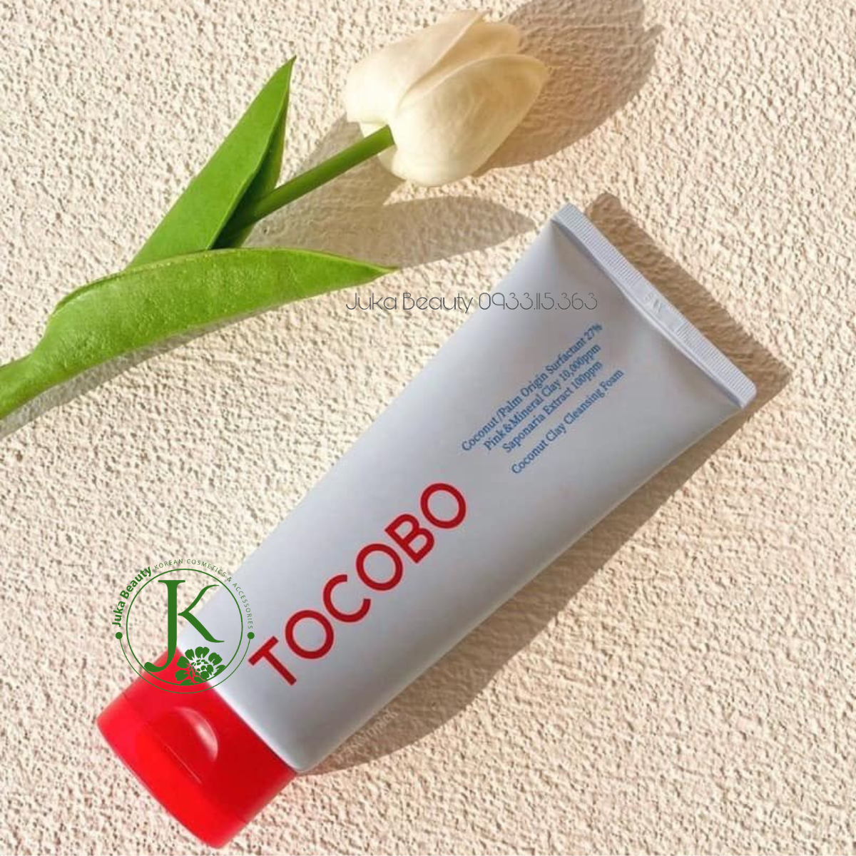  Sữa Rửa Mặt Đất Sét Tocobo Coconut Clay Cleansing Foam 150ml 