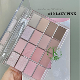  Bảng Phấn Mắt 16 ô Wakemake Soft Blurring Eye Palette 13g 