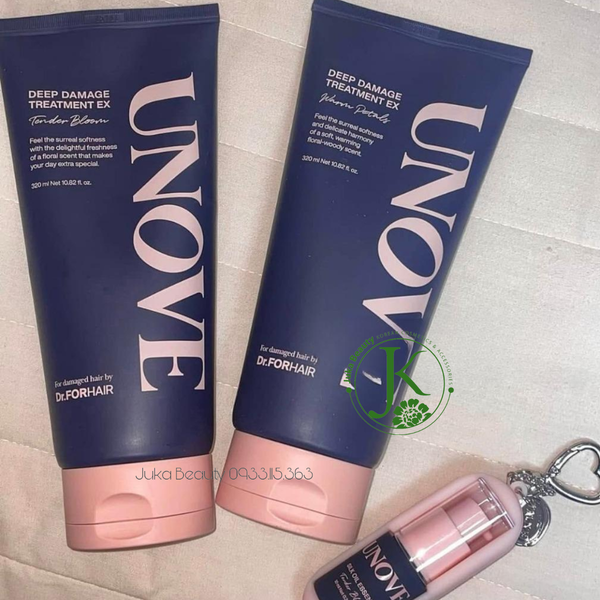  Kem Xả Ủ Tóc, Phục Hồi Chuyên Sâu Dr.Forhair Unove Deep Damage Treatment Ex 207ml/ 320ml 