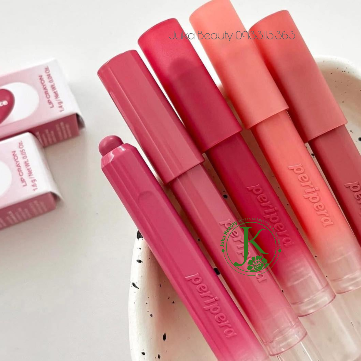  Son Bút Chì Peripera Slip On My Lip Crayon 1.4g 