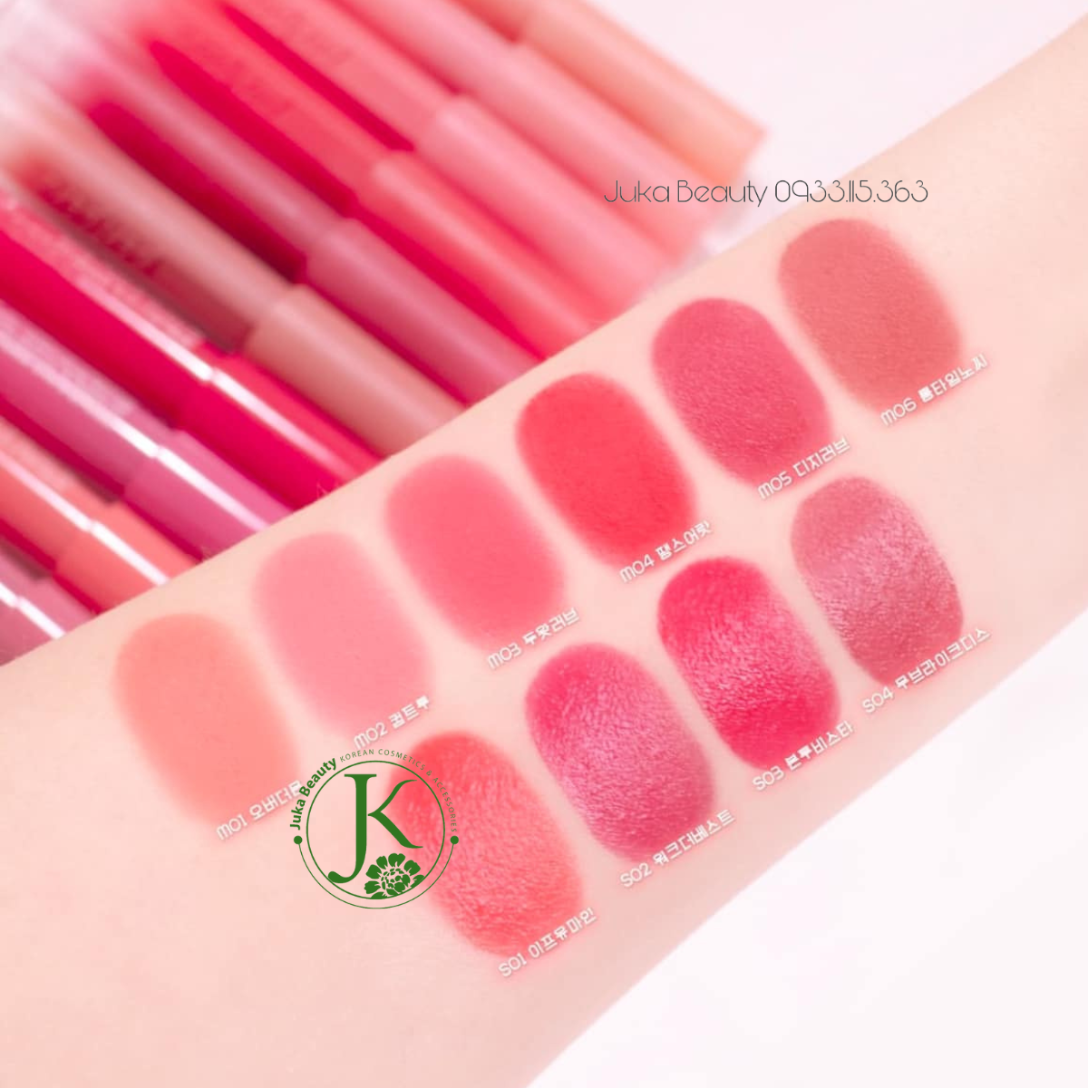  Son Bút Chì Peripera Slip On My Lip Crayon 1.4g 