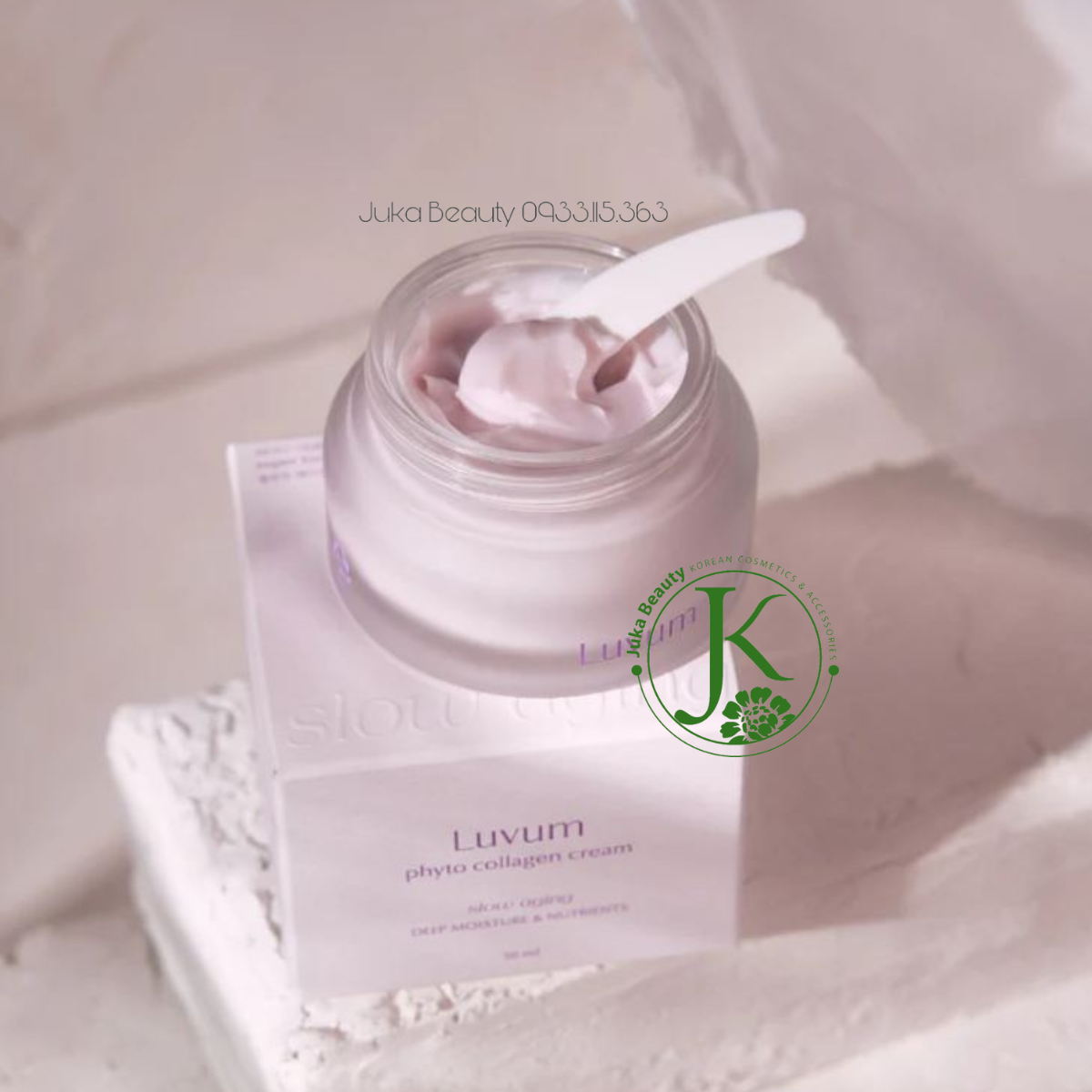  Kem dưỡng trẻ hóa, căng bóng da Luvum Slow Aging Phyto Collagen Cream 50ml 