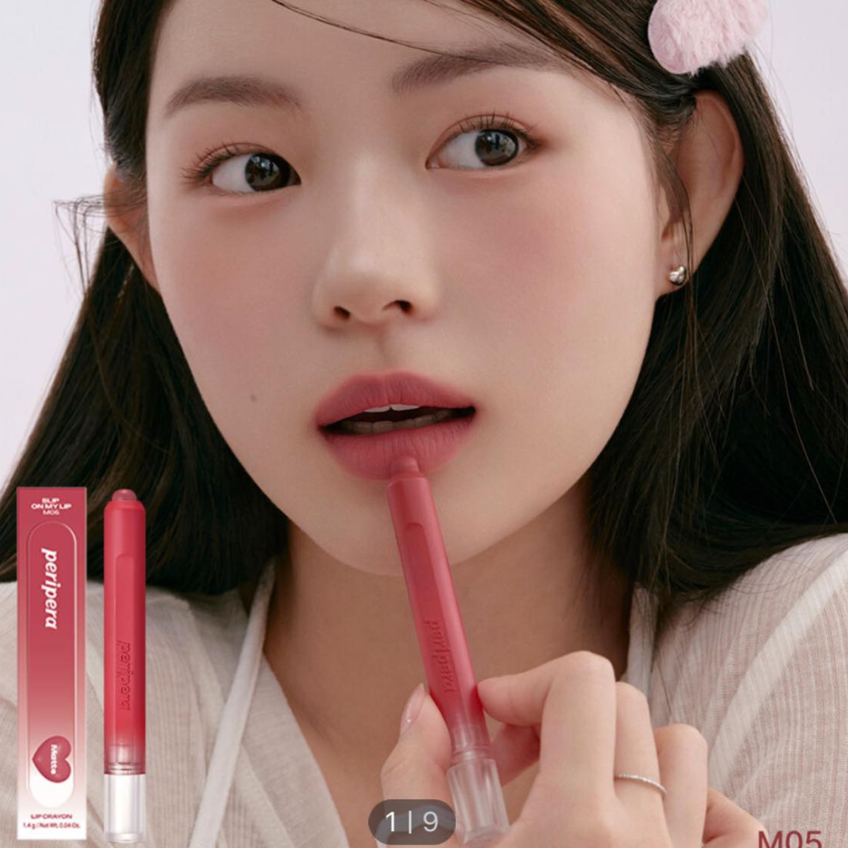  Son Bút Chì Peripera Slip On My Lip Crayon 1.4g 