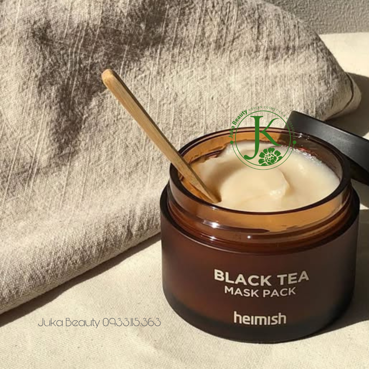 Mặt nạ trà đen dạng rửa Heimish Black Tea Mask Pack 110ml 