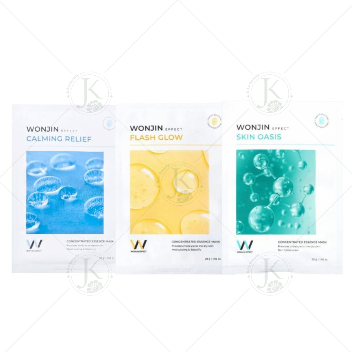  Mặt Nạ Giấy Dưỡng Da Wonjin Effect Mask 30g (1 miếng) 