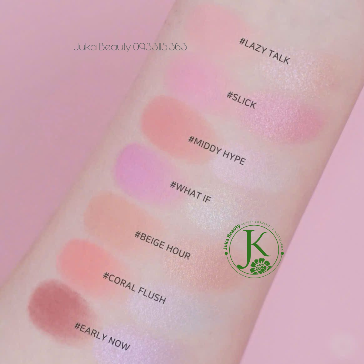  Phấn má hồng & Highlight 3CE Blushlighter (MẪU MỚI) 