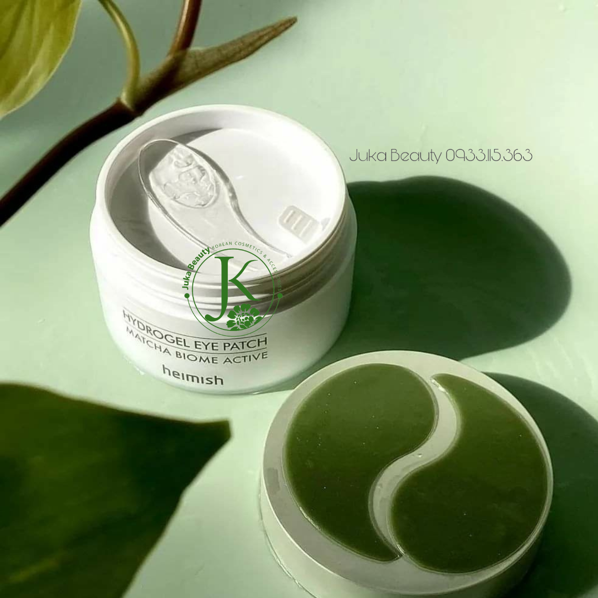  Mặt Nạ Đắp Mắt Dịu Da Heimish MATCHA Biome Hydrogel Eye Patch (60 miếng) 