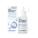 Tinh Chất Truyền Trắng, Sáng Da Sur.medic Super Glutathione 100 Bright Ampoule 32ml 