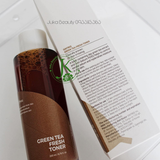  (NÂU) Nước Hoa Hồng Kiềm Dầu, Phục Hồi Da Isntree Green Tea Fresh Toner 200ml 