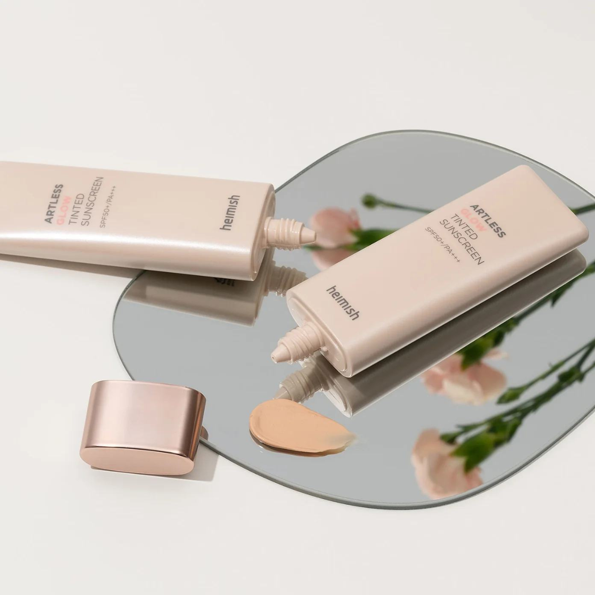  Kem Chống Nắng Heimish Artless Glow Tinted Sunscreen Shine Beige SPF50+ PA++++ 40ml 