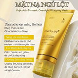  (VÀNG) Mặt Nạ Ngủ Dưỡng Sáng Da Medicube Kojic Acid Turmeric Night Wrapping Mask 75ml 