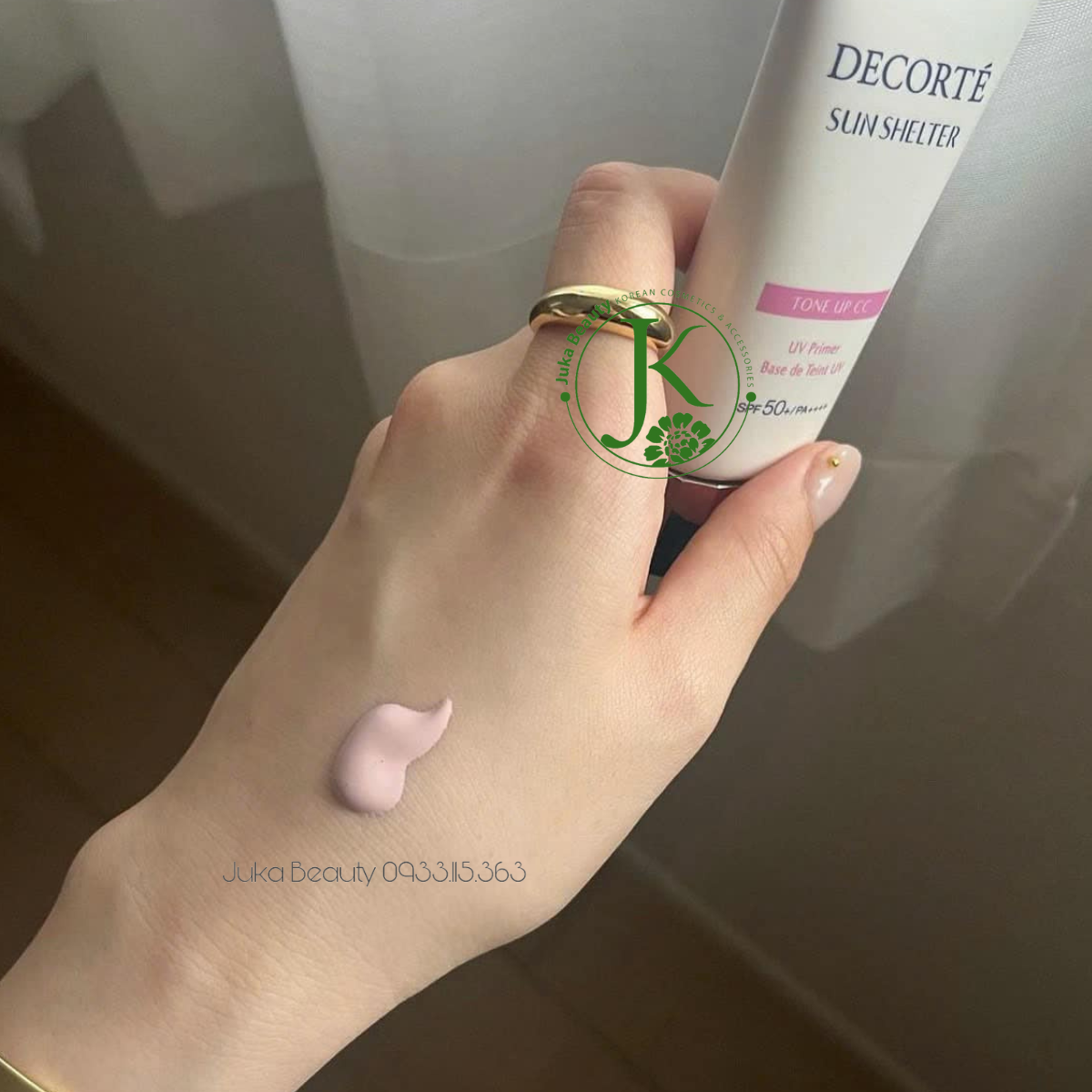  Kem Chống Nắng Nâng Tone, Kiềm Dầu Decorte Sun Shelter Multi Protection Tone Up CC 32ml 