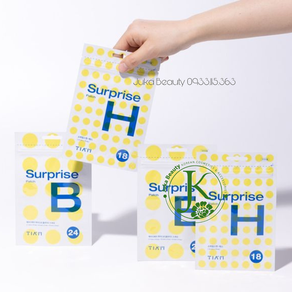  Miếng Dán Mụn Vô Hình Tiam Surprise H Patch (18 miếng) 