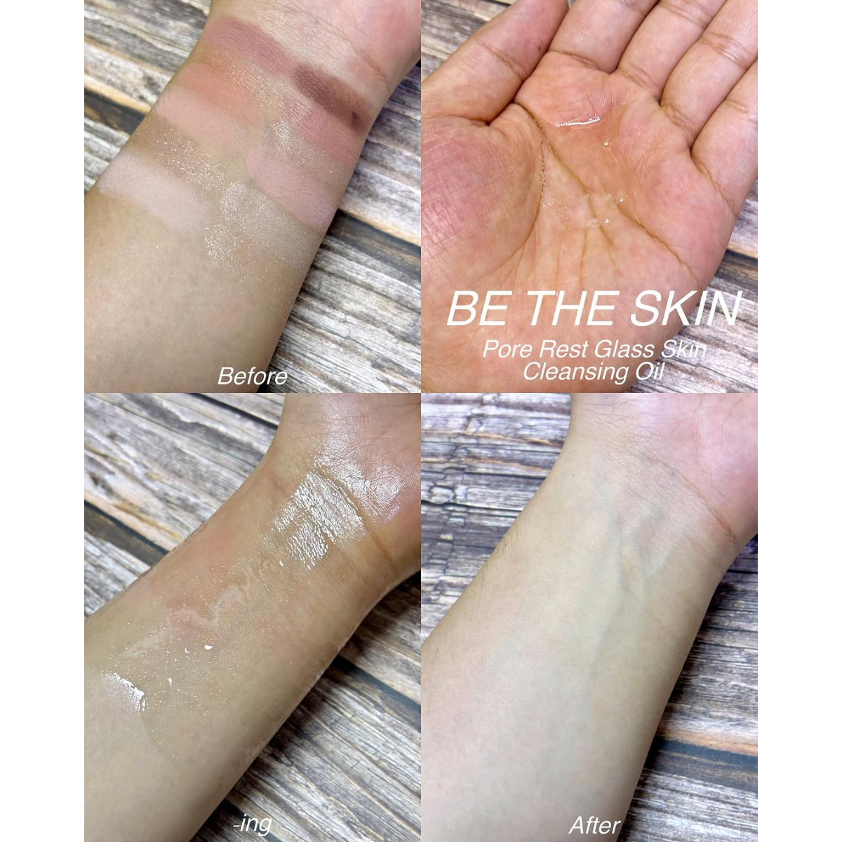  Dầu Tẩy Trang Dịu Nhẹ Be The Skin Pore Reset Glass Skin Cleansing Oil 150ml 