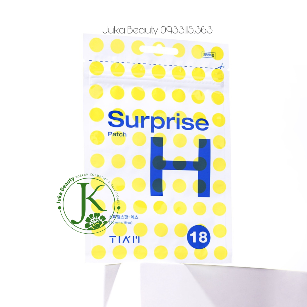  Miếng Dán Mụn Vô Hình Tiam Surprise H Patch (18 miếng) 