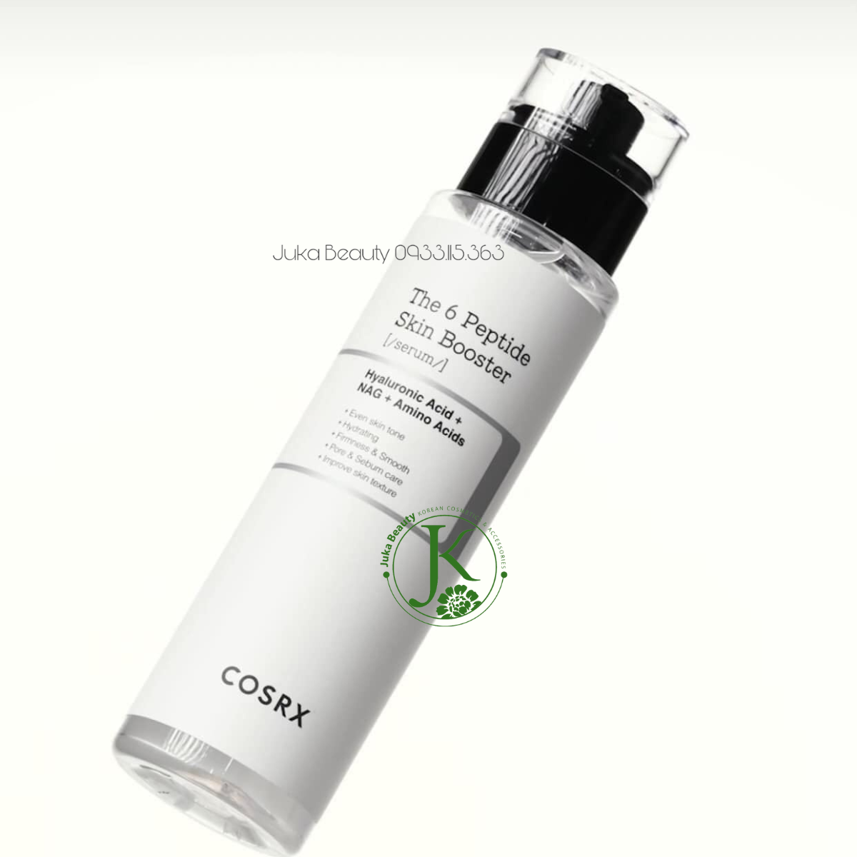  Tinh Chất Ngừa Lão Hóa, Cấp Ẩm, Dưỡng Sáng Cosrx 6 Peptide Skin Booster Serum 150ml 