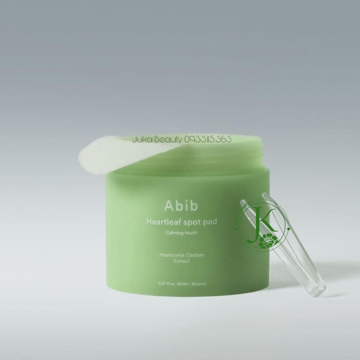  Toner pad diếp cá, dịu da Abib Heartleaf Spot Pad Calming Touch (80 miếng) 