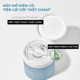  Toner Pad Cấp ẩm, Căng Bóng Da Wonjin Effect Hydro Vial Toner Pad 210ml (130 miếng) 