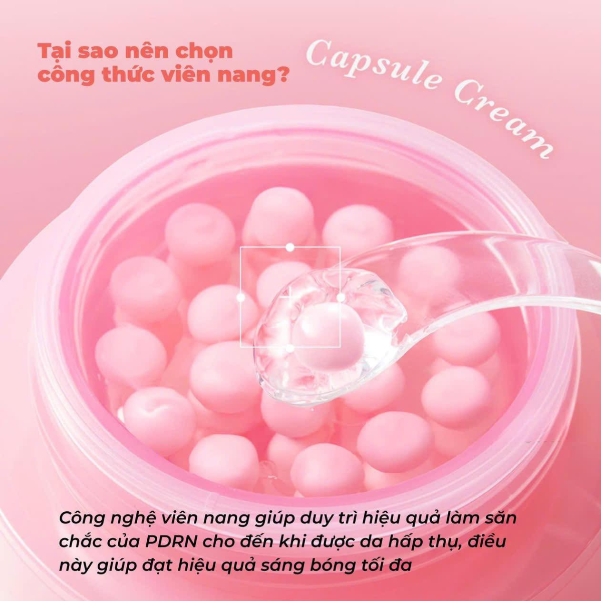  Kem dưỡng viên nang căng bóng da Medicube PDRN Pink Collagen Capsule Cream 55ml 