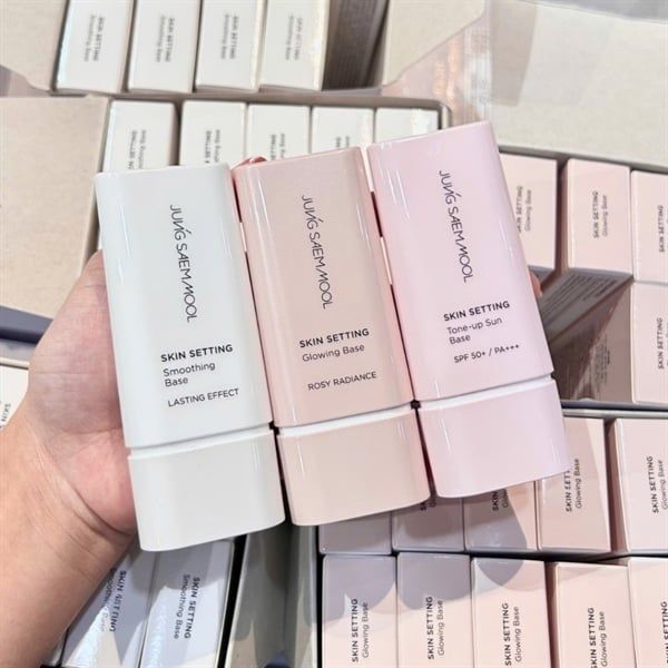  (Mẫu mới) Kem Lót Nâng Tone, Kiềm Dầu Jung Saem Mool Skin Setting Sun Base SPF50+ PA+++ 40ml 