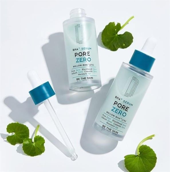  Tinh Chất Be The Skin Giảm Dầu Mụn Be The Skin BHA + PORE ZERO Serum 30ml 
