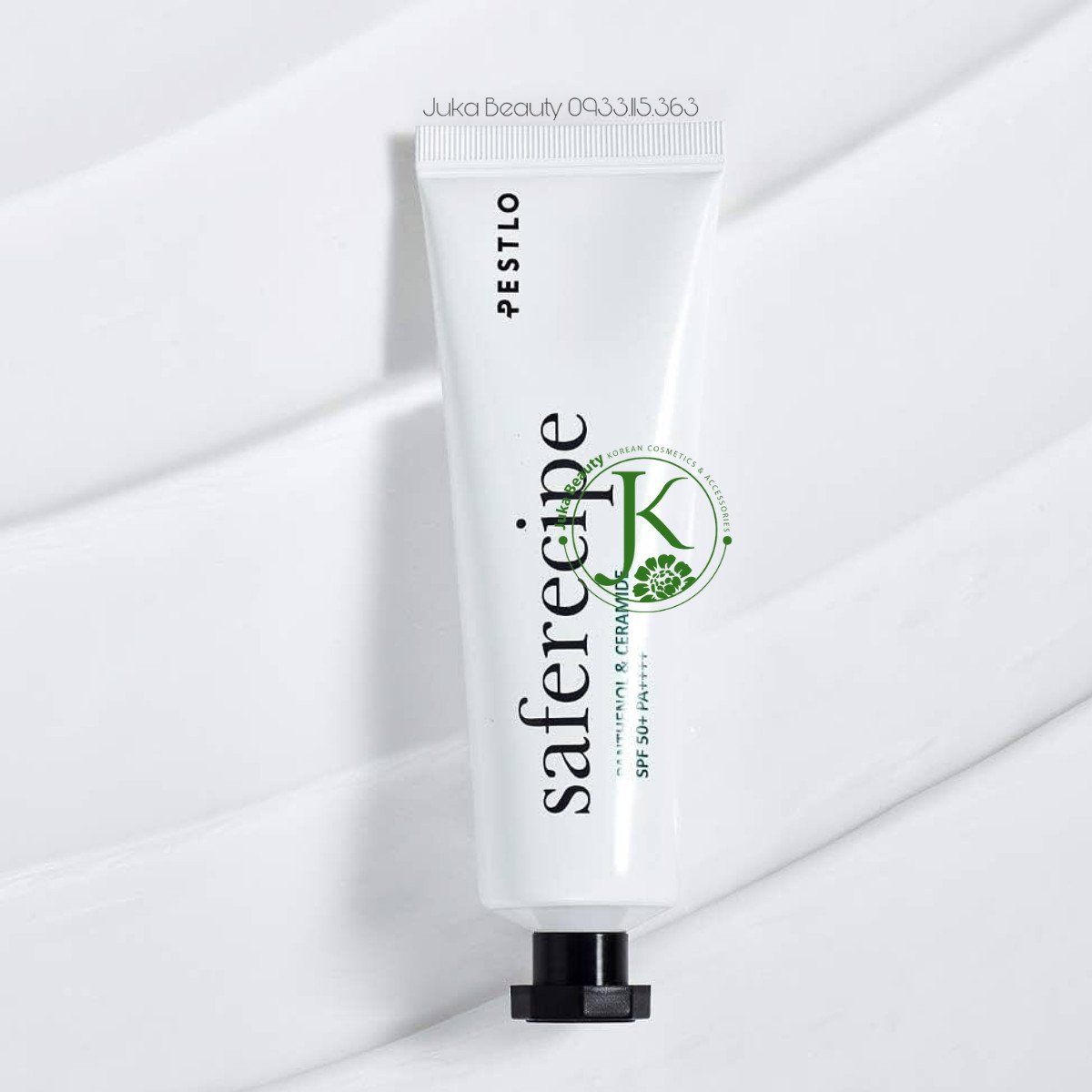  Kem Chống Nắng Vật Lý, Kiềm Dầu Pestlo Safe Recipe Sun Essence SPF50+ PA++++ 50ml 