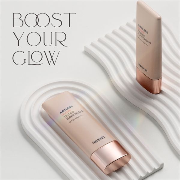  Kem chống nắng Heimish Artless Glow Tinted Sunscreen Shine Beige SPF50+ PA++++_40ml 