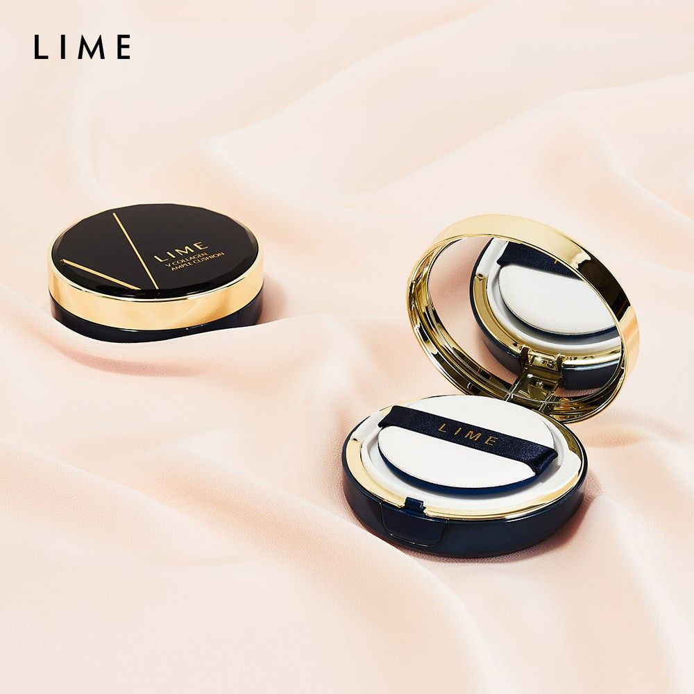  Phấn Nước Dưỡng ẩm, Chống Lão Hóa Lime V Collagen Ample Cushion SPF50+ PA+++ 20g 