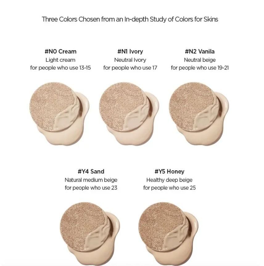  (KÈM LÕI) Phấn Nước Mỏng Nhẹ Jung Saem Mool Masterclass Radiant Cushion SPF50+ PA+++ 15g 