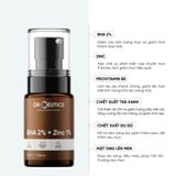  Tinh Chất Giảm Mụn, Cân Bằng Dầu Nhờn DRCEUTICS BHA 2% + Zinc 1% 30g 